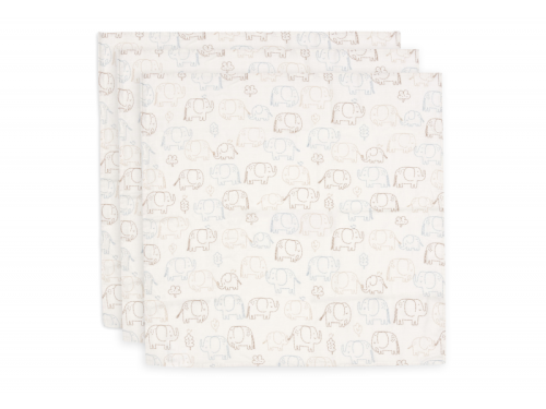 Pleny 3 ks 70x70 cm Elephant Tales