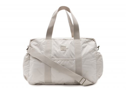Přebalovací taška Embossed Lily Sand