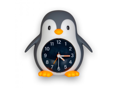 Noční světlo s budíkem POPPY PENGUIN