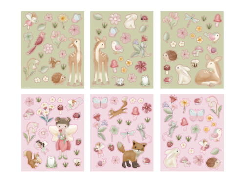 Sada se samolepkami Fairy Garden