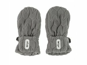 LODGER Mittens Empire Fleece Sharkskin 6 - 12 měsíců