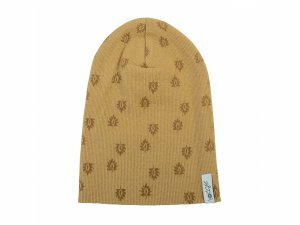 LODGER Beanie Print Rib Honey 1 - 2 roky