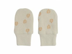 LODGER Mittens Print Rib Birch