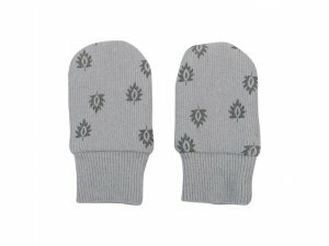 LODGER Mittens Print Rib Sharkskin
