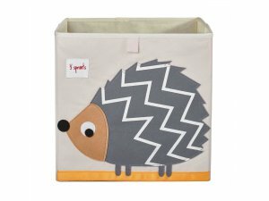 3 SPROUTS Úložný box Hedgehog Gray