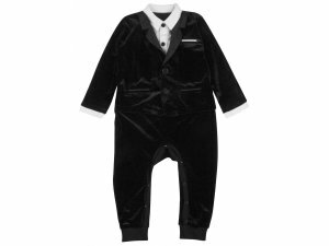 THE TINY UNIVERSE Overal The Ultimate Tuxedo All Black 62