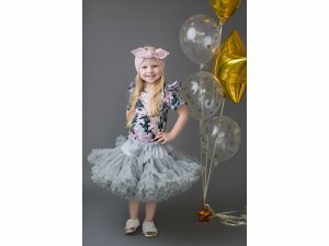 MANUFAKTURA FALBANEK Sukně PettiSkirt Gray 1 - 2 roky