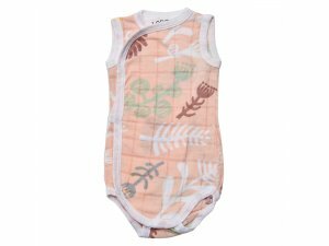 LODGER Romper Fold Over Botanimal Plush vel. 56