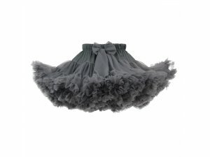 MANUFAKTURA FALBANEK Sukně PettiSkirt Anthracite 4 - 6 let