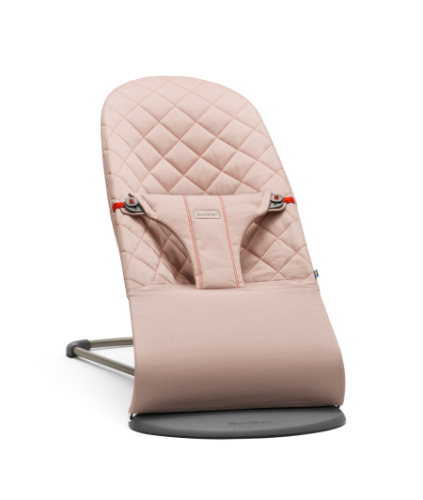 Lehátko Babybjorn Bouncer Bliss Old Rose cotton