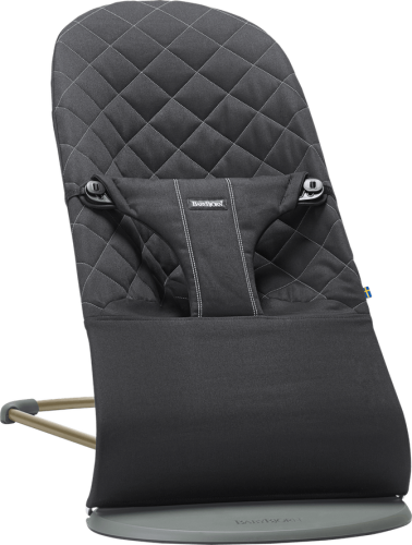 Lehátko Babybjorn Bouncer Bliss Black cotton