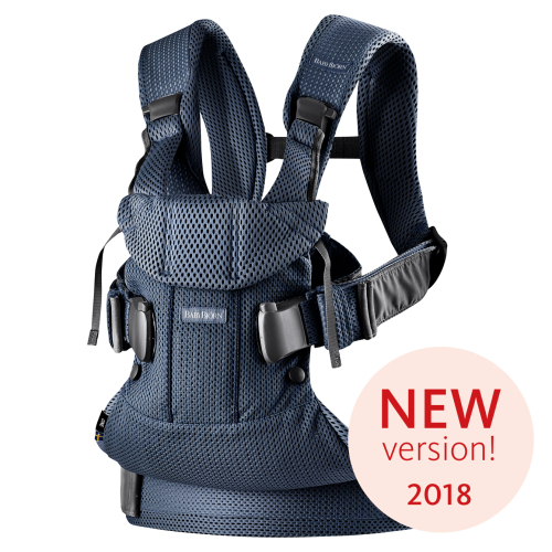 Ergonomické nosítko Babybjorn ONE Navy blue 3D Mesh 2018