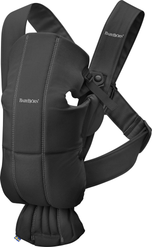 Babybjorn nosítko MINI Black cotton