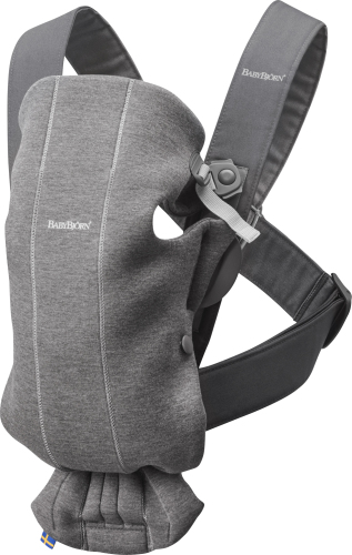 Babybjorn nosítko MINI Dark Grey 3D Jersey