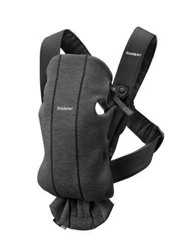 Babybjorn nosítko MINI Charcoal Grey 3D Jersey