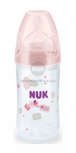 NUK FC+ lahev PP New classic 150ml silikon Růžová