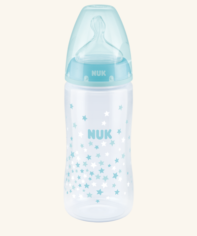 NUK First Choice+ láhev, 240 ml - modrá