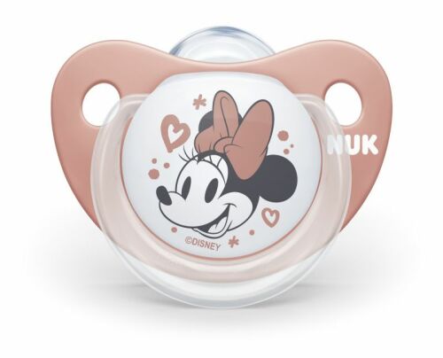 NUK Dudlík Mickey, 6-18 m - červená