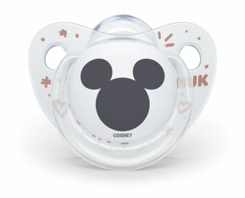 NUK Dudlík Mickey, 6-18 m - bílá