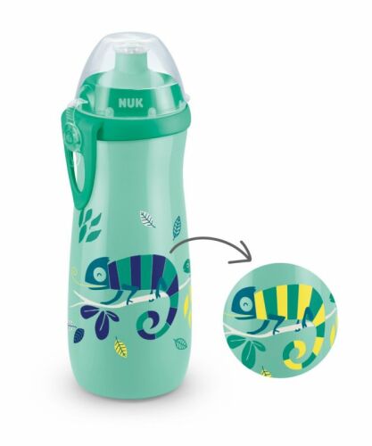 NUK FC Láhev SPORTS CUP Chameleon 450ml, BOX zelená