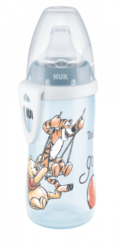 NUK FC Active Cup Medvídek Pú, 300 ml modrá