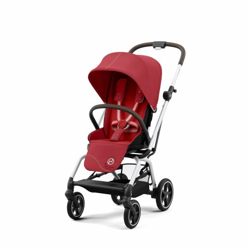 Sportovní kočárek cybex Eezy S Twist + 2 silver  Hibiscus Red