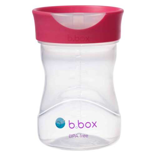 B.box HRNEČEK PRO BATOLATA 12M+ - RŮŽOVÝ 240 ML