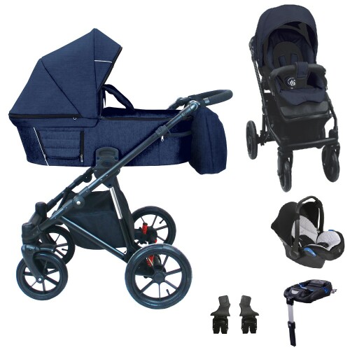 DORJAN KOČÁREK DREAM + AUTOSEDAČKA+BASE 4V1 2023 - DD05 DENIM