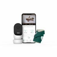 Chytrá ponožka Owlet Smart Sock 3 a Kamera Owlet Cam 2 tmavě zelená