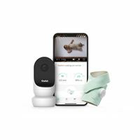 Chytrá ponožka Owlet Smart Sock 3 a Kamera Owlet Cam 2 světle zelená