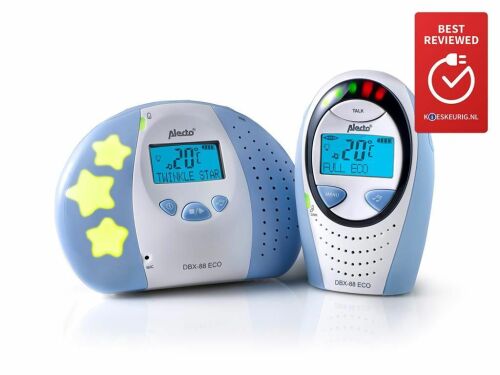 Eco DECT dětská chůvička s displejem DBX-88 LIMITED sv. modrá