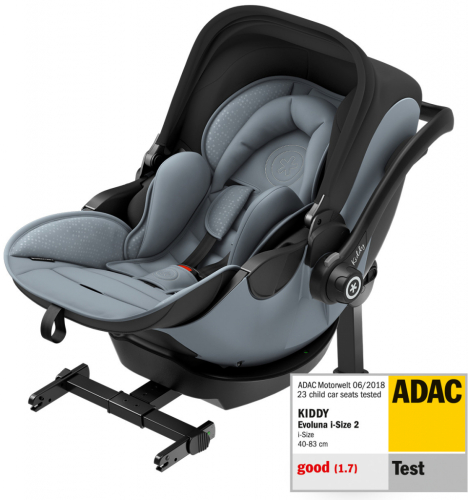 Autosedačka Kiddy Evoluna i-size2 2018 Polar Grey