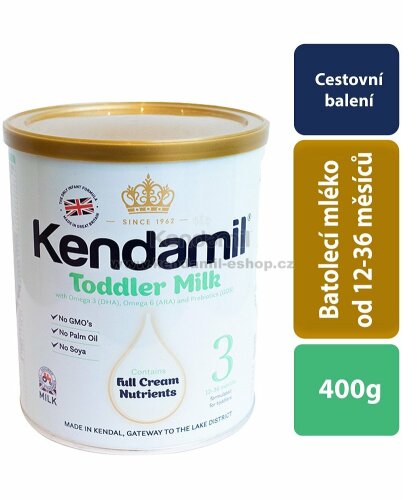 Kendamil batolecí mléko 3 (400 g) DHA+