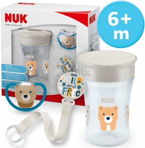 NUK Magic Cup Space Set béžový