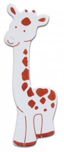 Nalepovací zvířátko na bílý nábytek - žirafa