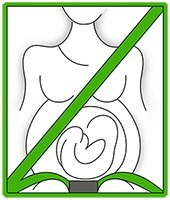 Bezpečnostní pásy pro těhotné Scamp šedá