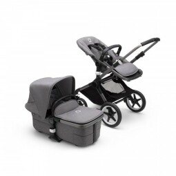 Bugaboo Fox3 complete Graphite/Grey Melange-Grey Melange