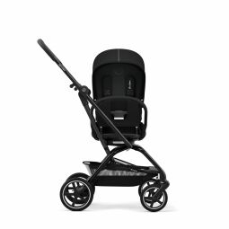 Sportovní kočárek cybex Eezy S Twist + 2 black leather Moon Black