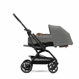 Sportovní kočárek cybex Eezy S Twist + 2 black leather Lava grey/Mid Grey