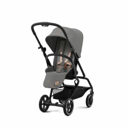 Sportovní kočárek cybex Eezy S Twist + 2 black leather Lava grey/Mid Grey