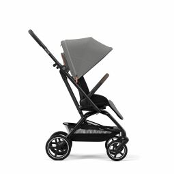 Sportovní kočárek cybex Eezy S Twist + 2 black leather Lava grey/Mid Grey