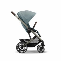 Kočárek CYBEX Balios S Lux + Cot S Lux Sky Blue Taupe Frame