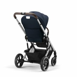 Kočárek CYBEX Balios S Lux + Cot S Lux Ocean Blue Silver Frame