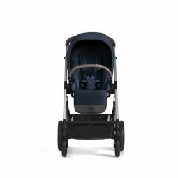 Kočárek CYBEX Balios S Lux + Cot S Lux Ocean Blue Silver Frame