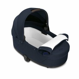 Kočárek CYBEX Balios S Lux + Cot S Lux Ocean Blue Silver Frame