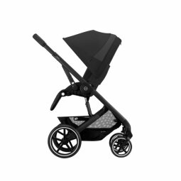 Kočárek CYBEX Balios S Lux + Cot S Lux Moon Black Black Frame