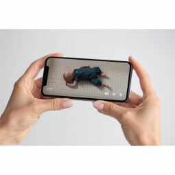 Chytrá ponožka Owlet Smart Sock 3 a Kamera Owlet Cam 2 světle zelená