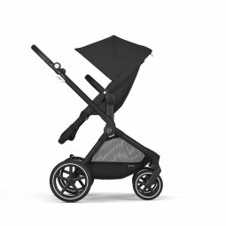 Kočárek Cybex Eos Lux - Moon Black (Black Frame)