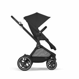 Kočárek Cybex Eos Lux - Moon Black (Black Frame)