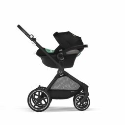 Kočárek Cybex Eos Lux - Moon Black (Black Frame)